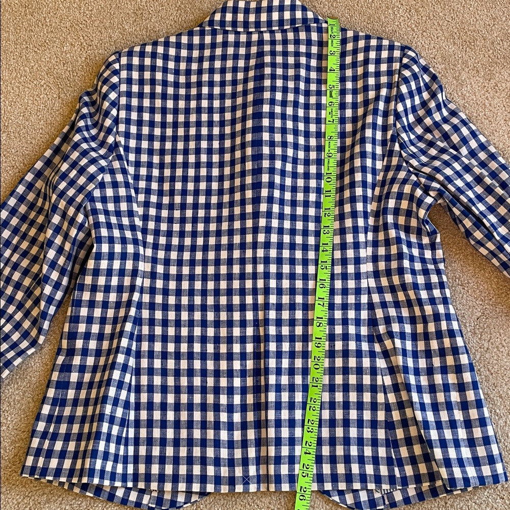 J.Crew linen blazer - Picture 6 of 8